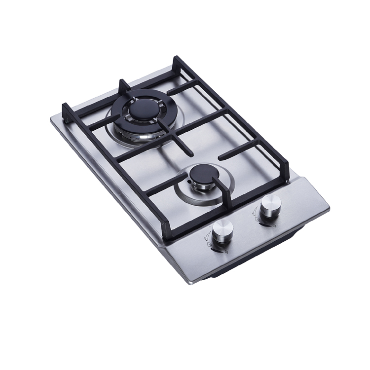 2 burners SS gas stove