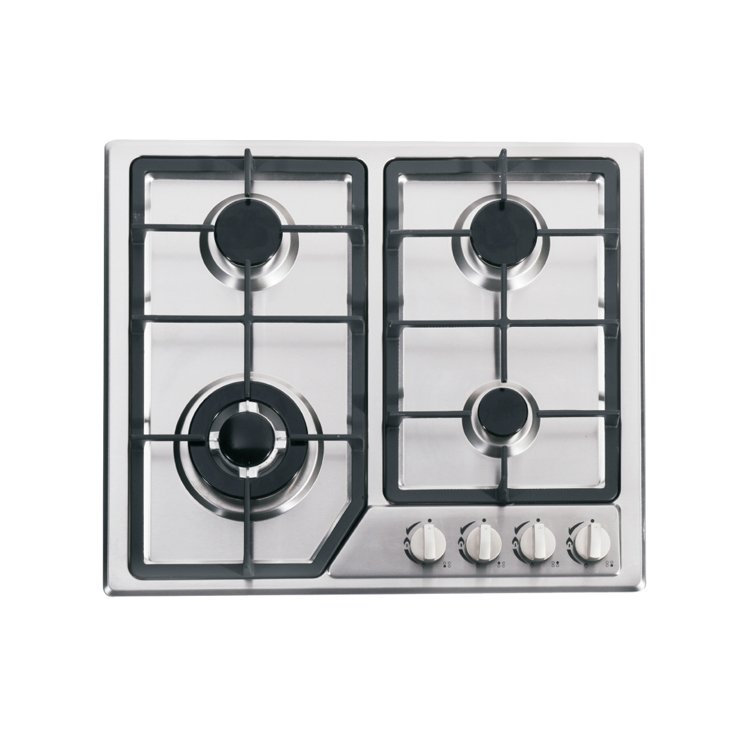 60cm SS gas hob