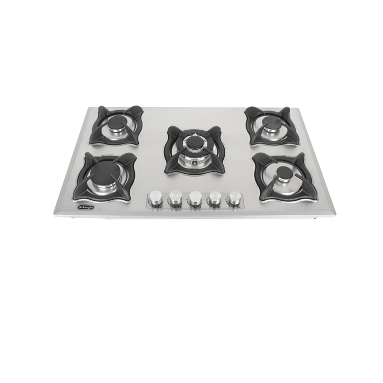 Round pan support gas stove