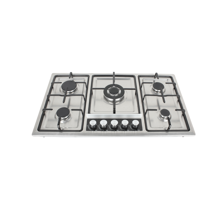 Square big pan support gas hob