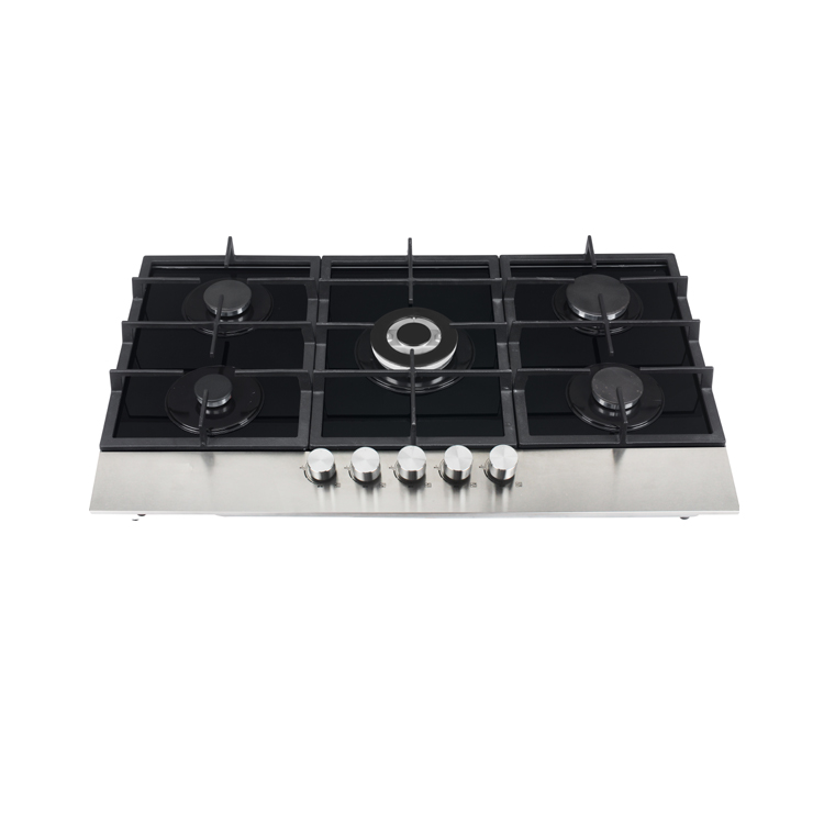 75cm temper glass gas stove