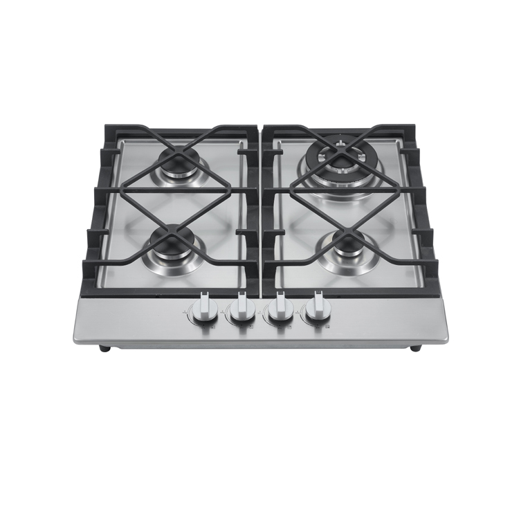 4 burners SS gas stove new design