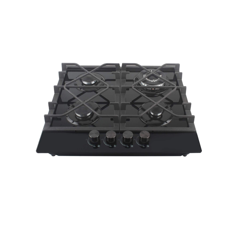 Big cast iron pan support gas cooktop