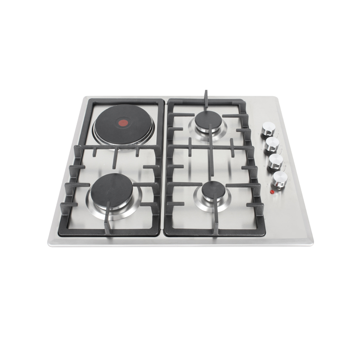 4 burners gas and electric hotplate