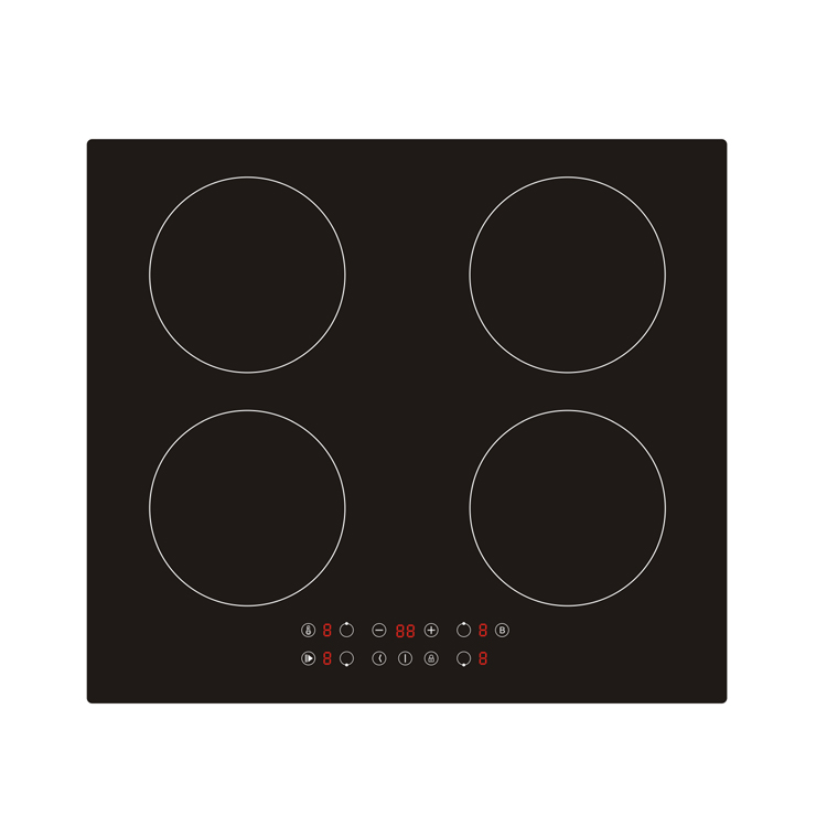 60cm 4 burners induction stove