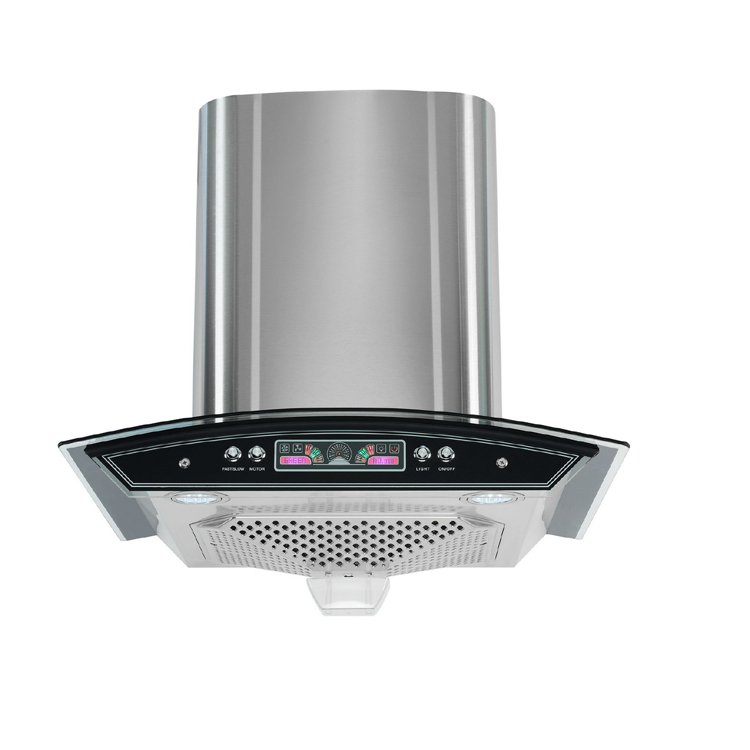 60cm glass range hood