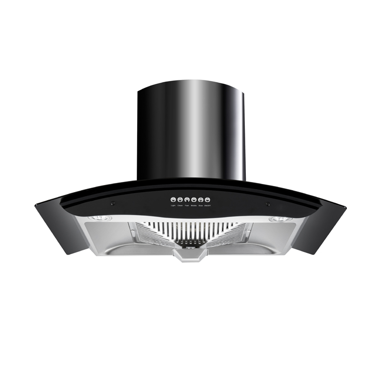 3 speed push button cooker hood