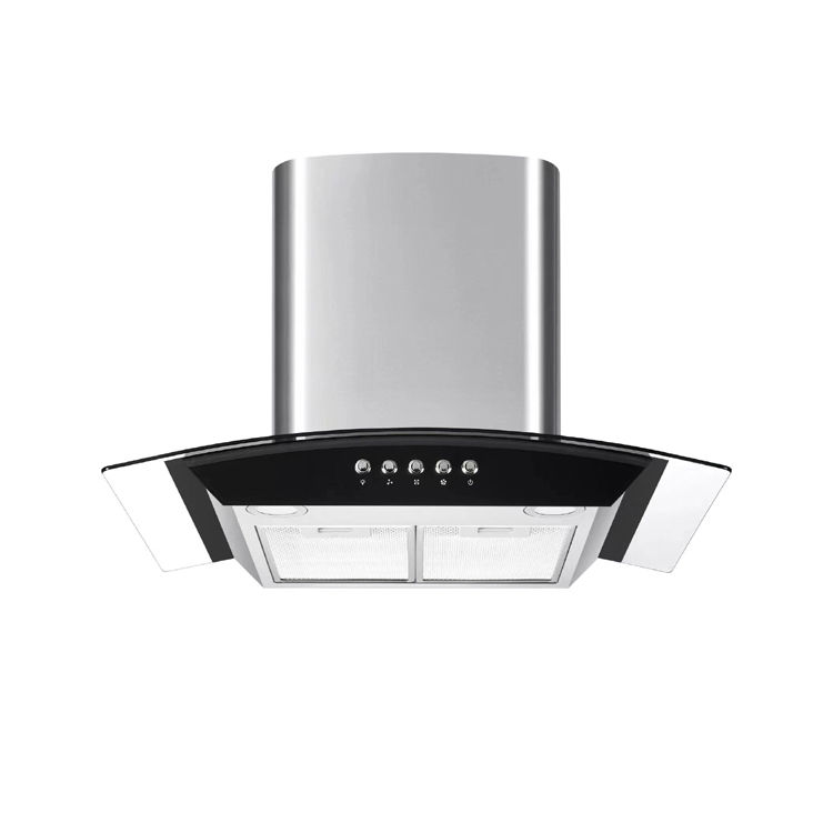 60cm 2 speed push button range hood