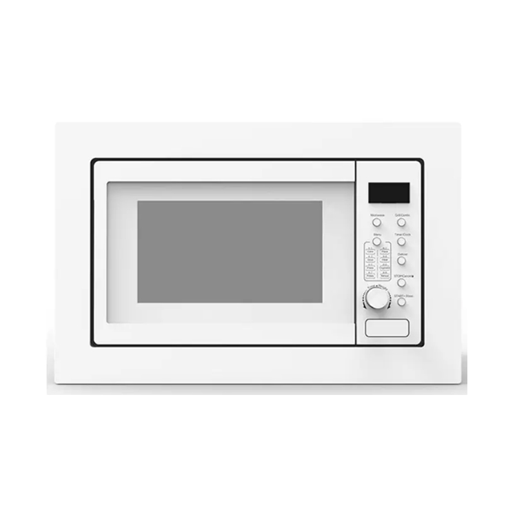 White color 25 litres microwave oven